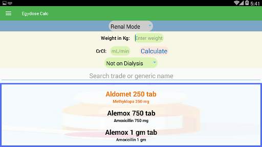 Egydose Calc - Drug Dose Calculator screenshot 9