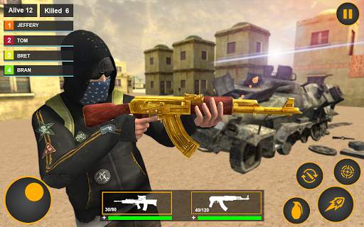 Modern Battleground Intense Shooting Free to Fire screenshot 10