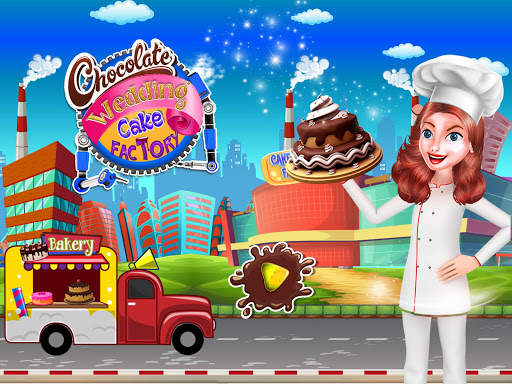Chocolate Wedding Cake Factory: Fun Cooking Game screenshot 1