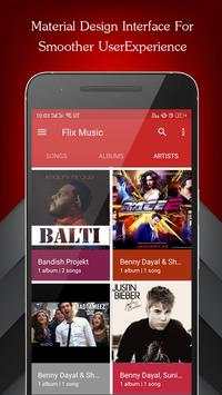Flix music player screenshot 2