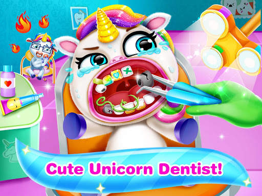 Juego Unicorn Dentist-Doctor screenshot 1