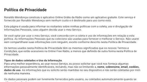 Online Free Rádio screenshot 13