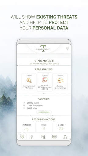 Taiga Mobile Security screenshot 1