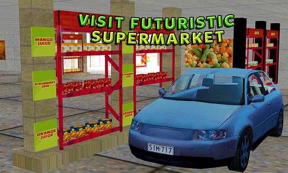 Drive-through supermarket car screenshot 2