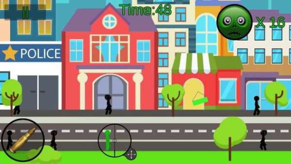 Zombie Stickman Sniper screenshot 1