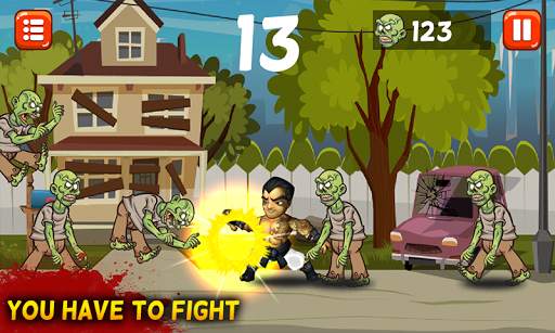 Zombie apocalypse : Game Pertarungan *gratis screenshot 2