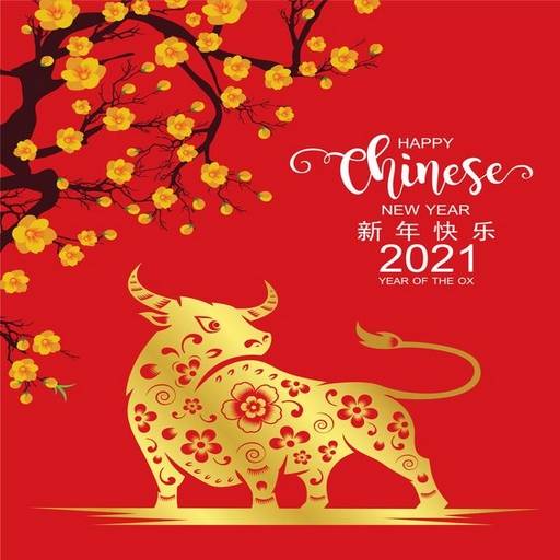 Happy Chinese New Year 2021 GIF 4K 1.0