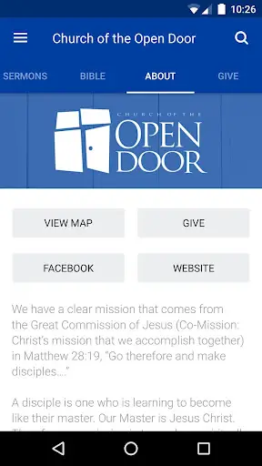 Open Door App 3 تصوير الشاشة