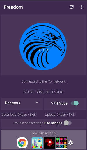 Freedom - Ultimate Free Tor VPN Proxy Server screenshot 6