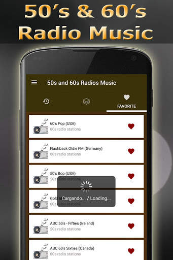Free 60s & 50s Radios Music screenshot 4