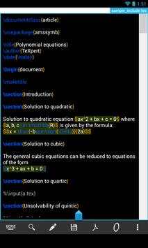 TeXpert Lite screenshot 1