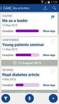 GMC My CPD screenshot 2