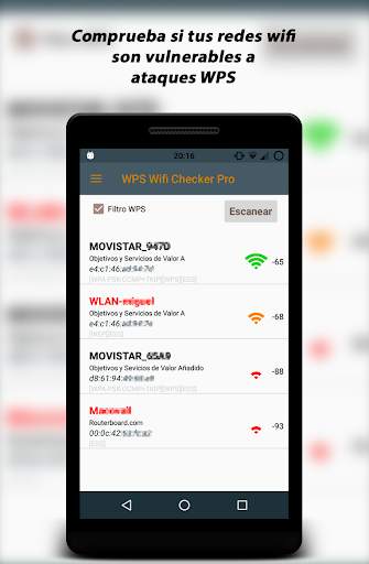 WPS Wifi Checker Pro screenshot 1
