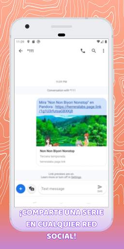Pandora: Anime & Social screenshot 6