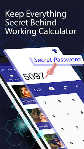 Photo, Video Locker-Calculator screenshot 1