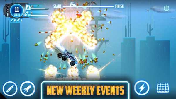 Hill Racing: Alien Derby screenshot 3