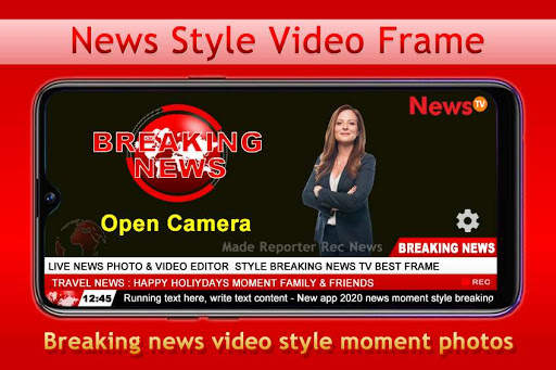 Breaking News Video Maker screenshot 4