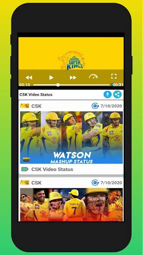 CSK Video Status screenshot 4