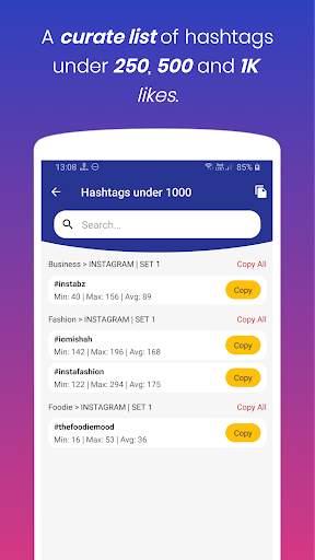 ReTagly - Trending & Popular Instagram Hashtags screenshot 5