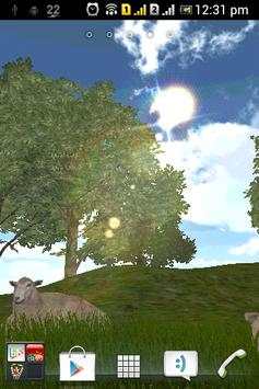 3D Live Wallpaper Cute sheeps screenshot 2