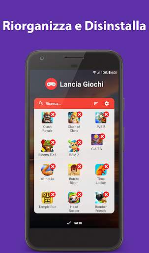 Lancia Giochi - Registrazione schermata e Booster screenshot 9