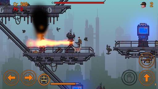 Slip Gear: 2D Pixel Platformer screenshot 5