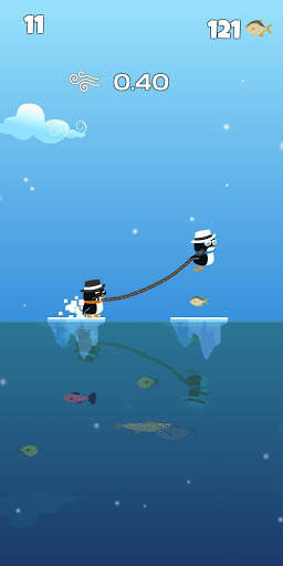 Penguin Rescue! Rope 3 تصوير الشاشة