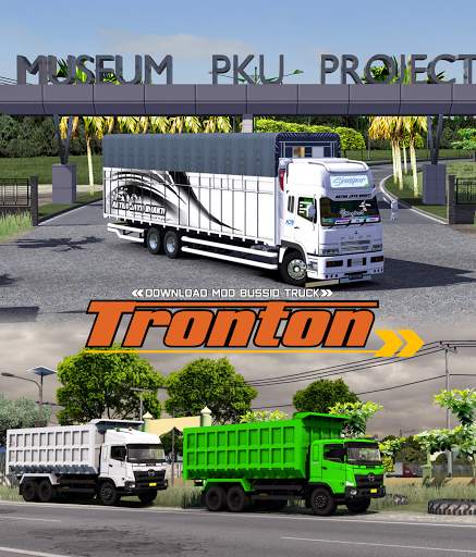 Mod Bussid Truk Tronton screenshot 1