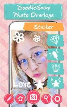 Selfie DoodleSnap PhotoOverlay screenshot 3