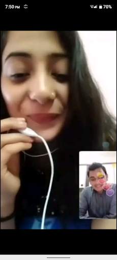 Real sexy girl live video call screenshot 2