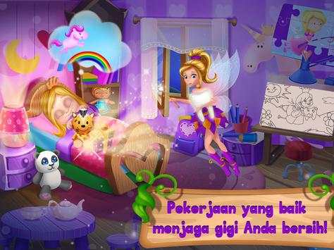 Putri Peri Perawatan Gigi - Dongeng Permainan screenshot 8