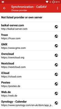 iCal Import/Export CalDAV screenshot 4