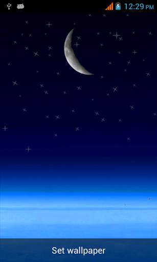 Moon Live Wallpaper screenshot 3