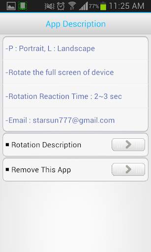 Rotation Locker Lite screenshot 6