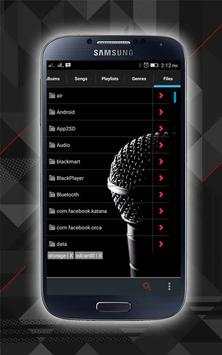 Black Music Player For Android screenshot 4