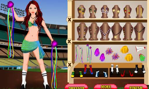 Cheerleader Dressup Girlgame screenshot 4