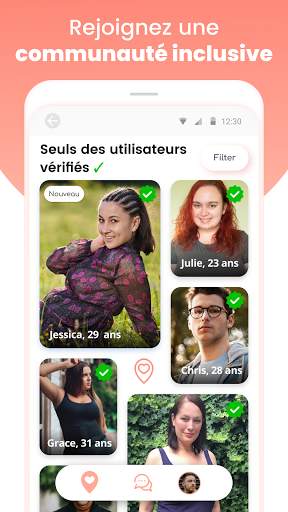 Rencontres et chat screenshot 2