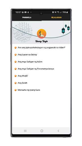 New Muslim App (Filipino) screenshot 1
