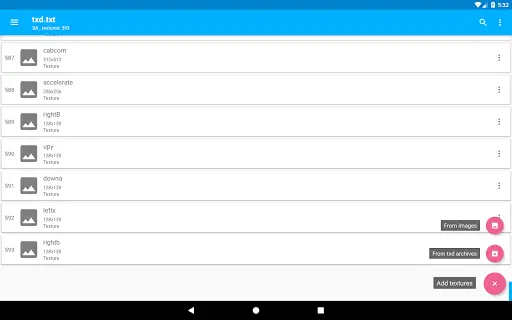 TXD Tool screenshot 1