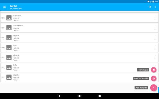 TXD Tool screenshot 1