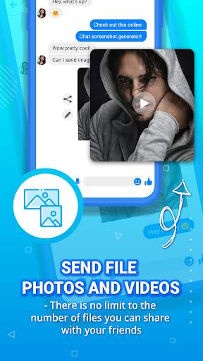 Fake messenger chat, fake chat, prank chat screenshot 6