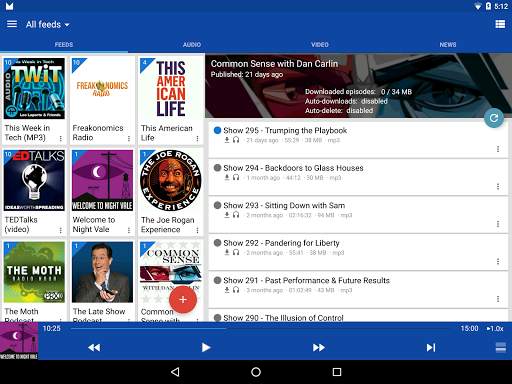 DoggCatcher Podcast Player screenshot 17