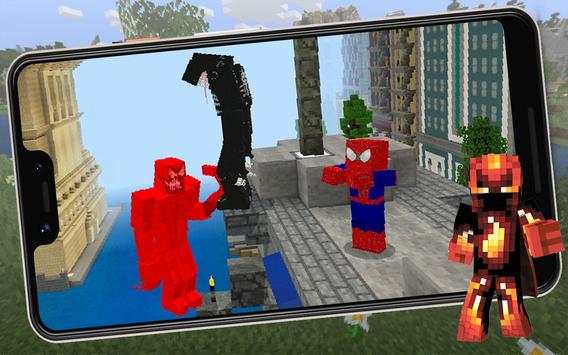 🕷️ Super-herói Homem Aranha Minecraft screenshot 1
