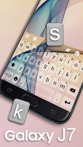 Tema Keyboard Galaxy J7 screenshot 2