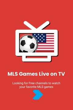 MLS Games Live on TV screenshot 1