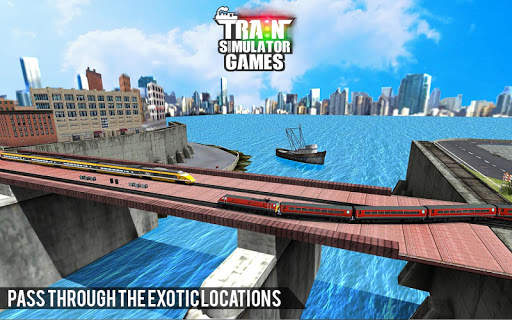 Indian Train Driving Simulator : Train Games screenshot 4