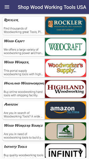 Shop Wood Working Tools USA screenshot 1