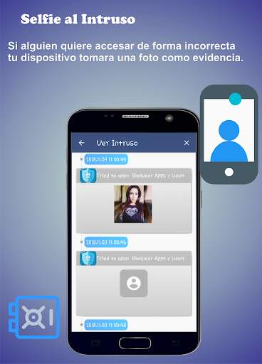 Bloquear Aplicaciones y tomar Foto- Vault screenshot 4
