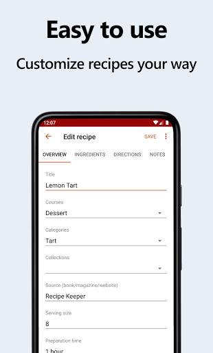 Recipe Keeper screenshot 5