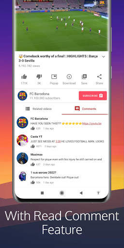 GreatTube - Advanced Popup Floating Tube Video screenshot 4